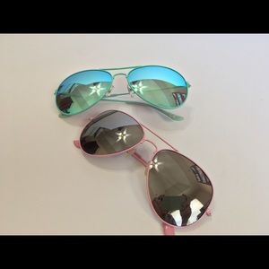 Spring sunglasses - mint green and light pink
